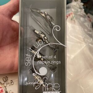 Lenox Chirp Napkin Rings